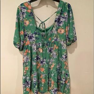 Bcbg Paris Women’s Junior Puff Sleeve Dress